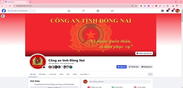 Công an tỉnh Đồng Nai mở fanpage tiếp nhận phản ánh của người dân- Ảnh 1.