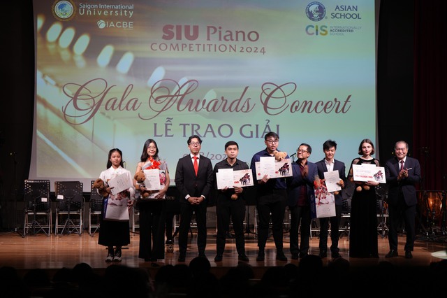 107 thí sinh trong nước và quốc tế tranh tài cuộc thi 
SIU Piano Competition 2024- Ảnh 1.