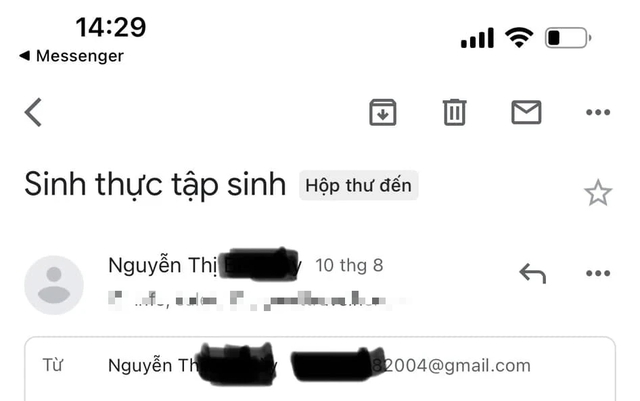 Gửi email xin thực tập khiến nhà tuyển dụng ‘sốc ngang’- Ảnh 1.