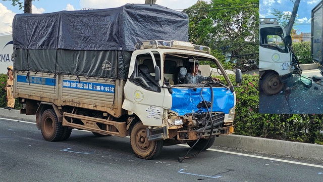 Tai nạn khiến giao thông cửa ngõ tây bắc TP.HCM bị ùn tắc, phương tiện kéo dài nhiều km- Ảnh 1.