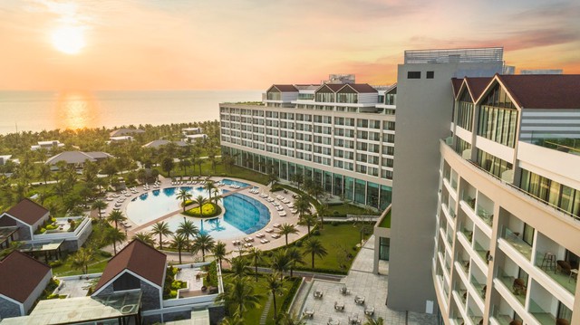 Khách sạn tại Corona Resort & Casino Phú Quốc nhìn từ trên cao