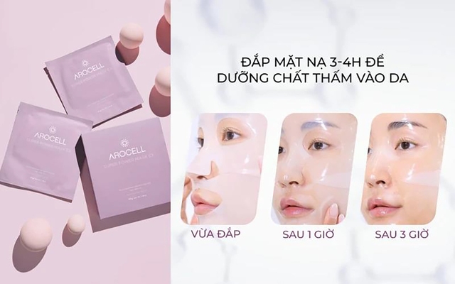 Làn da căng mọng và mịn màng ngay sau 1 lần sử dụng