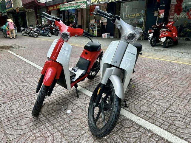 Xe máy điện Honda Cub E đầu tiên về Việt Nam- Ảnh 1.