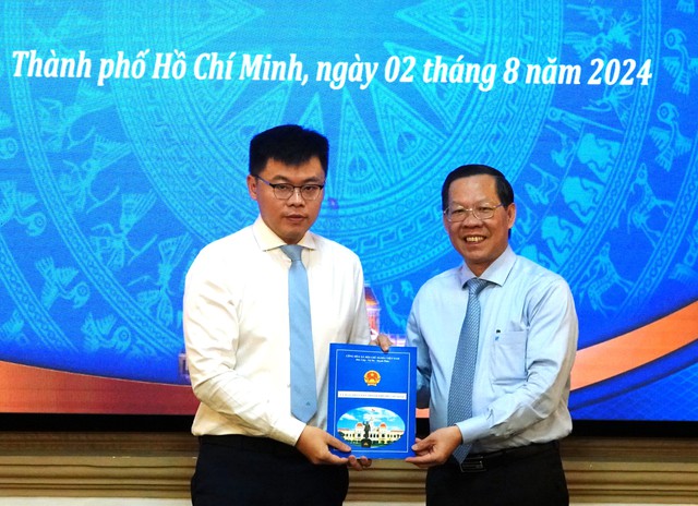 TS Trương Minh Huy Vũ làm Viện trưởng Viện Nghiên cứu phát triển TP.HCM- Ảnh 1.