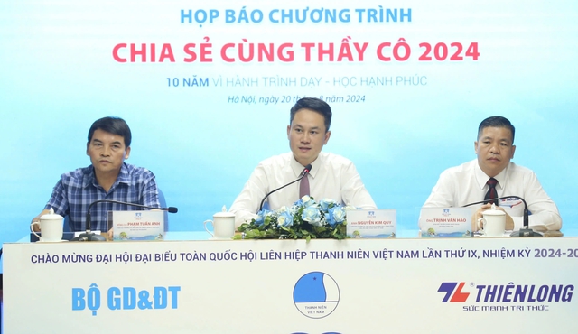 Vinh danh giáo viên trường giáo dưỡng trong chương trình Chia sẻ cùng thầy cô- Ảnh 4.