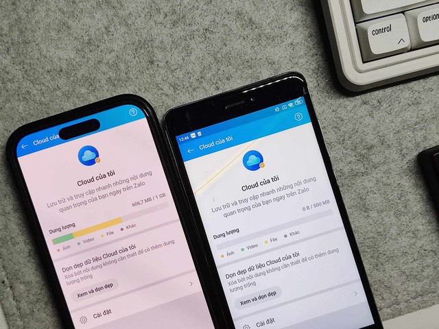 Việc cắt giảm dung lượng Cloud của Zalo đang áp dụng mà không có bất kỳ thông báo nào tới người dùng