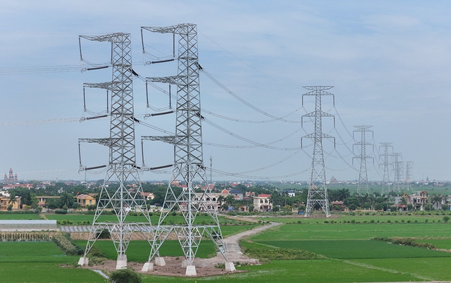 Đóng điện đường dây 500 kV mạch 3 cung đoạn Nam Định 1 - Phố Nối - Ảnh 2.