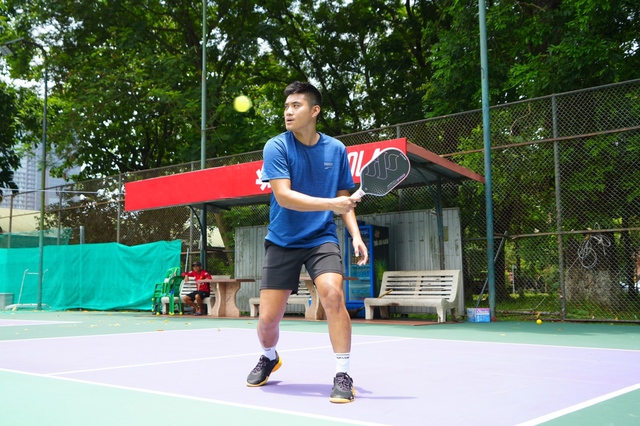 Cựu tuyển thủ quần vợt Hồ Vũ Hoàn về với đội Sypik Pickleball của Linh Giang - Vinh Hiển- Ảnh 2.