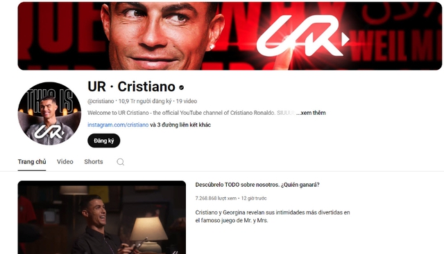 Cristiano Ronaldo 'gây sốt' YouTube, mở ra con đường kiếm tiền mới- Ảnh 2.