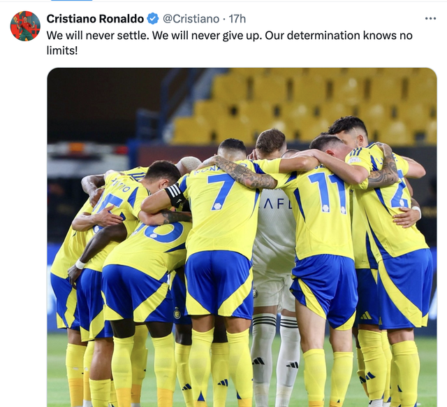 Ronaldo lên tiếng sau cú sốc của CLB Al Nassr: Chúng tôi không bao giờ thỏa hiệp- Ảnh 1.