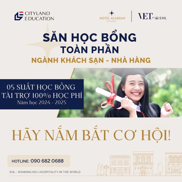 Hấp dẫn chương trình học bổng dành cho các bạn trẻ từ Hotel Academy Việt Nam- Ảnh 2.