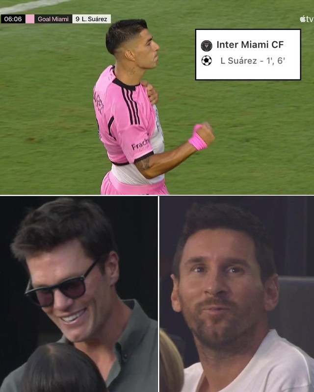 Suarez scored extremely quickly, Messi smiled brightly when Inter Miami defeated FC Cincinnati - Photo 1.