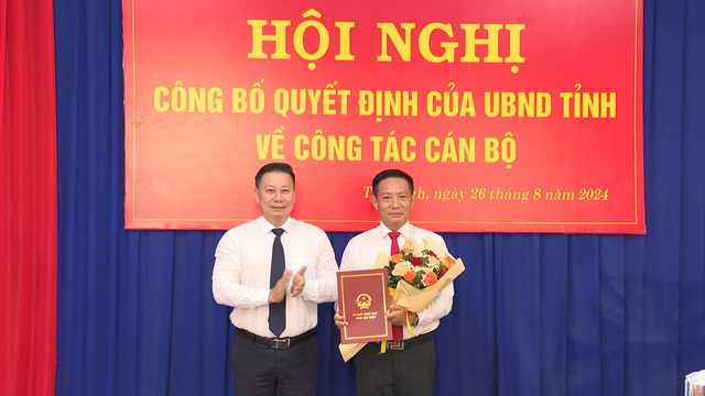 Tây Ninh điều động, bổ nhiệm nhiều cán bộ chủ chốt- Ảnh 1.