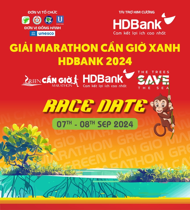 Green Cần Giờ Marathon HDBank 2024 - ‘Đường đua xanh’ của tinh thần ESG- Ảnh 1.