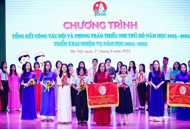 Phong trào thiếu nhi thủ đô đạt được nhiều kết quả nổi bật- Ảnh 1.