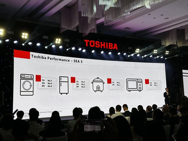 Toshiba Lifestyle đặt mục tiêu "phủ sóng" điện máy trong gia đình châu Á - Thái Bình Dương