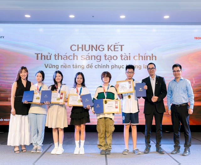 Chung kết cuộc thi sáng tạo tài chính dành cho con hội viên Techcombank Private và Priority- Ảnh 2.