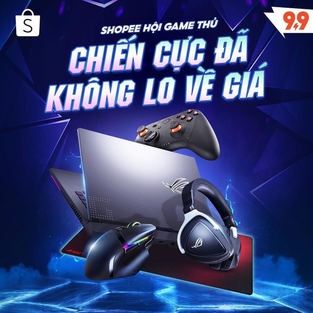 &quot;Shopee Hội Game Thủ&quot; là cơ hội vàng để anh em tân trang lại dàn thiết bị và phụ kiện gaming của mình mà chẳng cần lo về giá