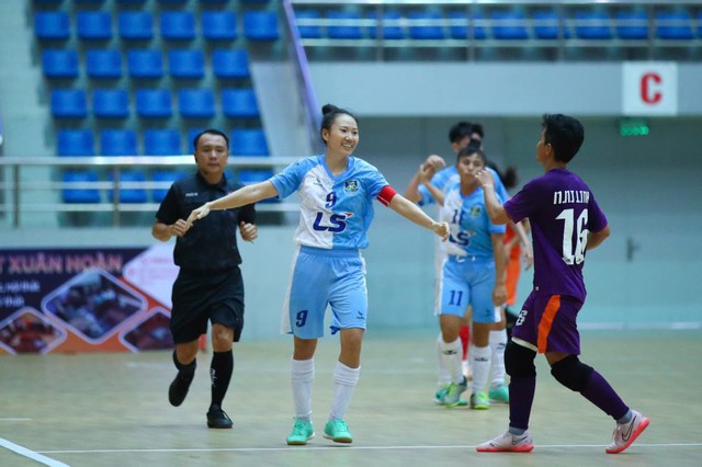 Đội trưởng futsal nữ Việt Nam tỏa sáng, Thái Sơn Nam TP.HCM thị uy sức mạnh- Ảnh 1.