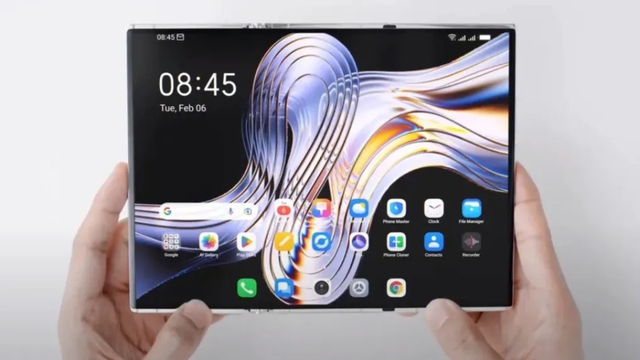 Smartphone gập ba mỏng hơn cả Galaxy Z Fold6- Ảnh 1.