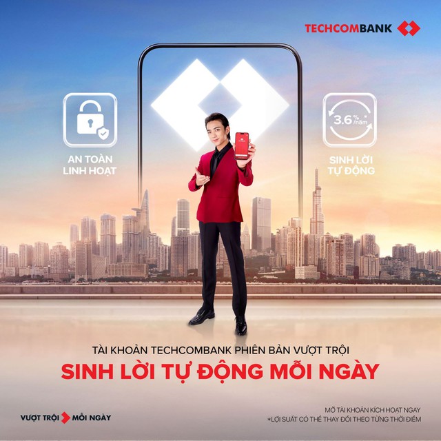 Hơn 1 triệu khách hàng đã bước vào kỷ nguyên sinh lời tự động cùng Techcombank- Ảnh 1.