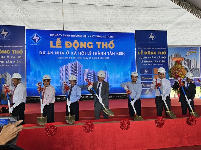 TP.HCM động thổ dự án nhà ở xã hội đầu tiên trong năm 2024- Ảnh 1.