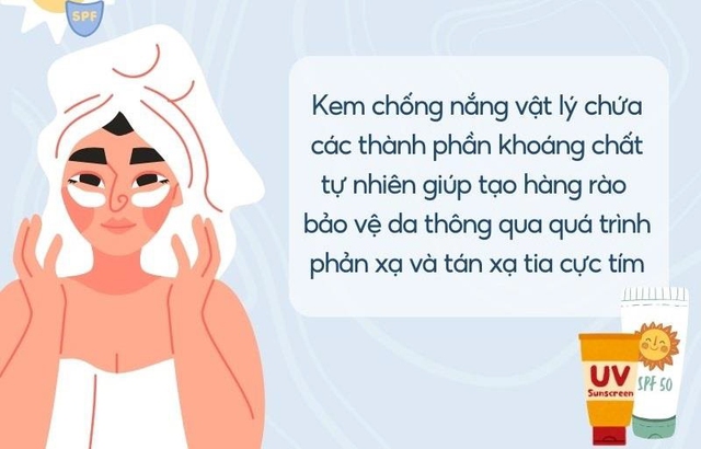 Kem chống nắng vật lý là gì và top 10 không bí da, không tạo vệt trắng- Ảnh 2.