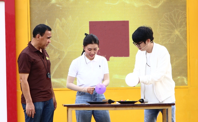 Tái xuất gameshow, Bùi Anh Tuấn cùng Nguyệt Ánh mang về 105 triệu cho trẻ mồ côi- Ảnh 1.