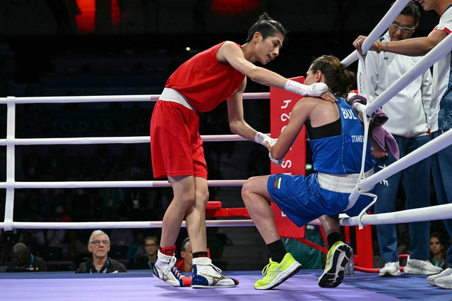 Lại thêm võ sĩ nữ bị nghi ngờ giới tính giành huy chương, Olympic 2024 thật kỳ lạ- Ảnh 2.