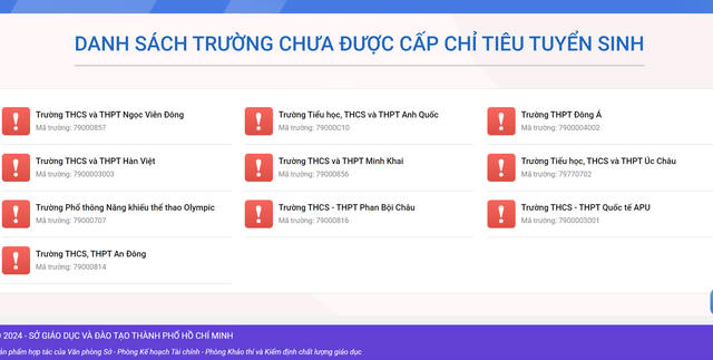 Sở GD-ĐT TP.HCM lưu ý về tuyển sinh lớp 10 ở trường ngoài công lập- Ảnh 1.