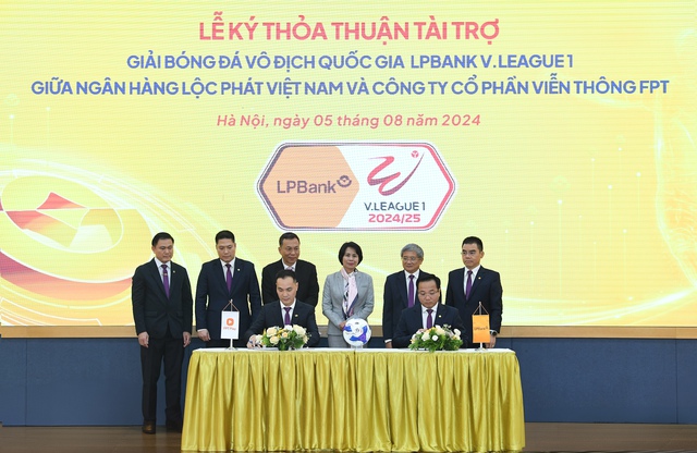 LPBank - nhà tài trợ chính Giải bóng đá vô địch Quốc gia LPBank V.League 1 - 2024/2025- Ảnh 1.