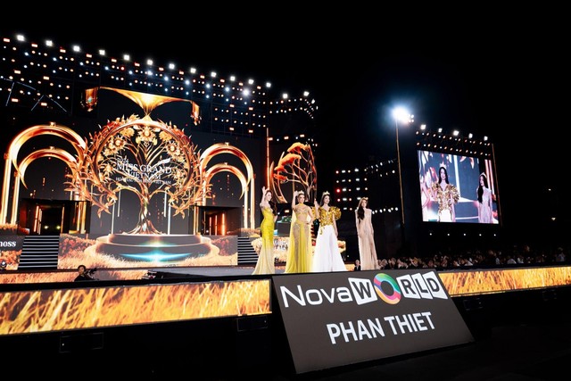 Mãn nhãn đêm chung kết Miss Grand Vietnam 2024 tại 'Thành phố sắc đẹp' NovaWorld Phan Thiet- Ảnh 3.