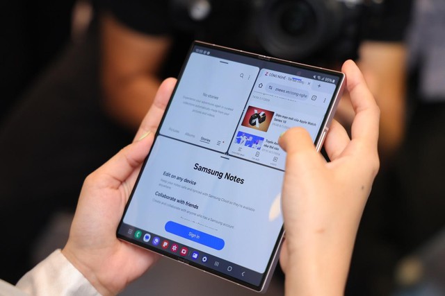 Bí mật thành công của hội doanh nhân: ‘Thuần hóa’ AI với Galaxy Z Fold6- Ảnh 2.