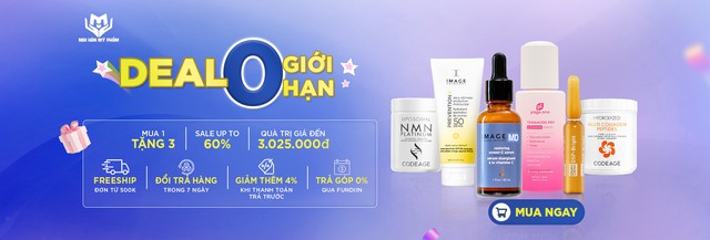 'Đập hộp' loạt deal nửa giá 'chấn động' tại Mai Hân mỹ phẩm- Ảnh 1.