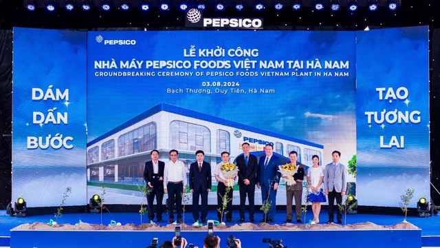 PepsiCo Foods Việt Nam khởi công xây dựng nhà máy tại Hà Nam- Ảnh 1.