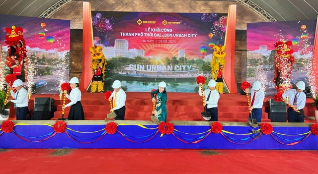 Khởi công Dự án thành phố thời đại - Sun Urban City 35.000 tỉ đồng- Ảnh 1.