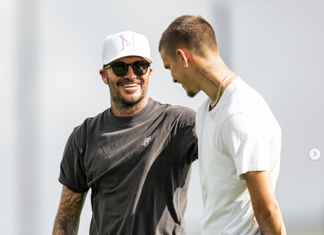 David Beckham trở lại Inter Miami chờ ngày Messi tái xuất- Ảnh 1.