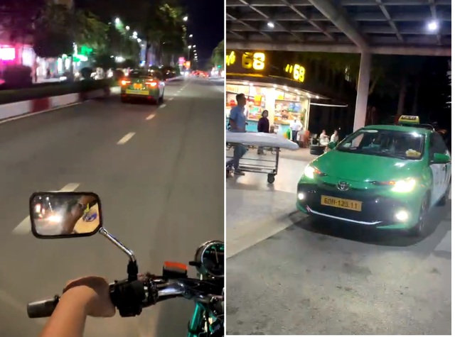 Tài xế taxi 'xin đường' đưa bệnh nhân đi cấp cứu, CSGT Biên Hòa nhanh chóng 'mở đường'- Ảnh 1.