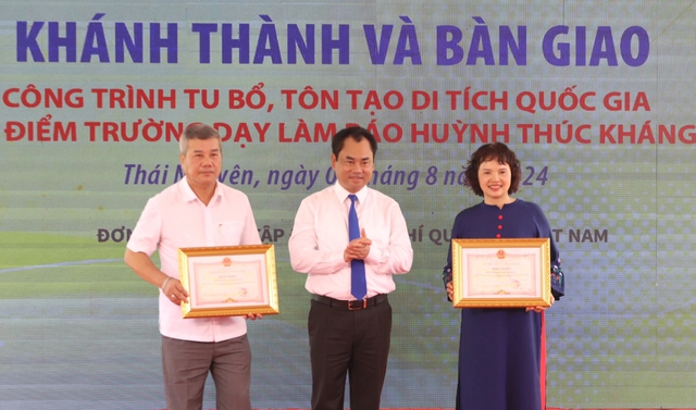 Khánh thành công trình tôn tạo di tích Trường dạy làm báo Huỳnh Thúc Kháng- Ảnh 5.