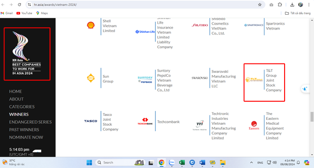 Tập đoàn T&T Group được vinh danh Nơi làm việc tốt nhất Châu Á 2024- Ảnh 2.
