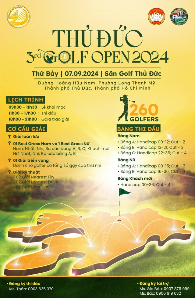 Giải golf Thủ Đức Open gây quỹ từ thiện lần 3, kỳ vọng quyên góp hàng chục tỉ đồng- Ảnh 4.