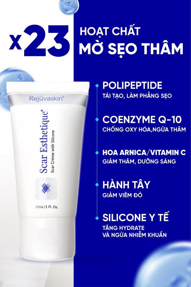 Scar Esthetique sở hữu nhiều hoạt chất khác