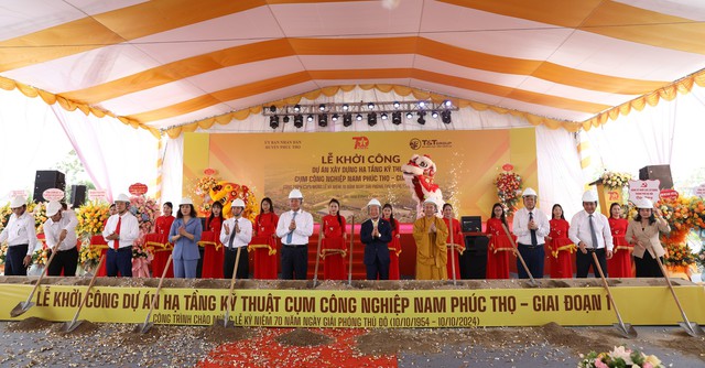 T&T Group khởi công Cụm công nghiệp lớn bậc nhất Hà Nội- Ảnh 1.