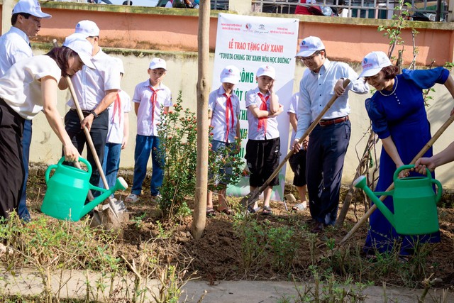 Những con số biết nói cho hành trình 9 năm 'Toyota chung tay xanh hóa học đường'- Ảnh 1.