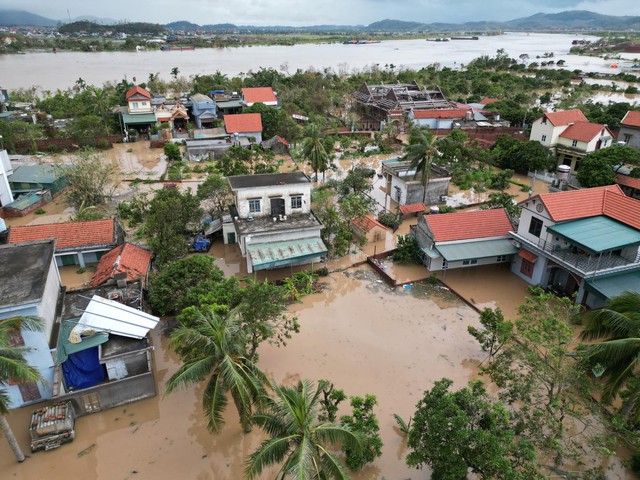 Lũ sông Kinh Thầy uy hiếp hàng nghìn hộ dân Đông Triều- Ảnh 3.