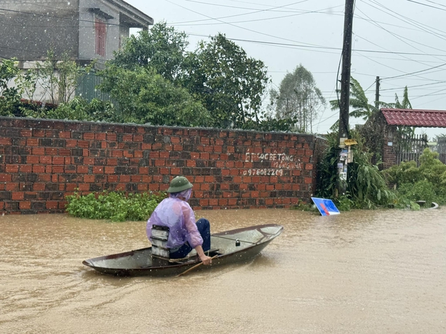 Lũ sông Kinh Thầy uy hiếp hàng nghìn hộ dân Đông Triều- Ảnh 2.