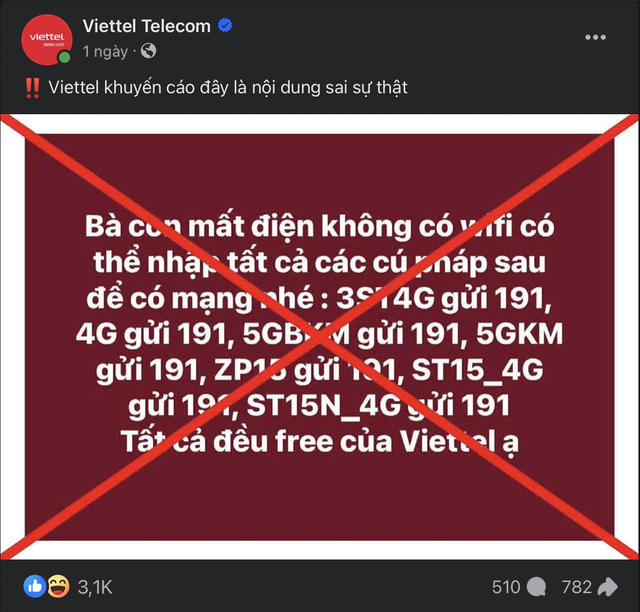 Tràn lan fanpage lừa đảo ăn theo mùa bão lũ- Ảnh 2.