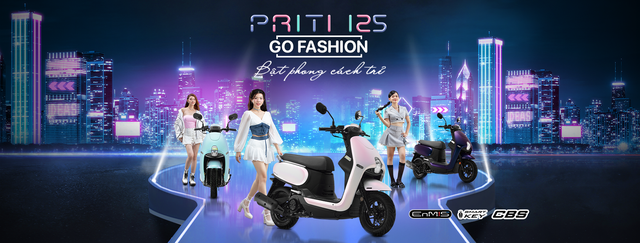 SYM Việt Nam ra mắt phiên bản Priti 125 ‘Go fashion - Bật phong cách trẻ’- Ảnh 2.