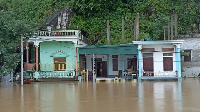 Nước sông Hoàng Long dâng cao, Chủ tịch tỉnh Ninh Bình phát lệnh di dân- Ảnh 2.