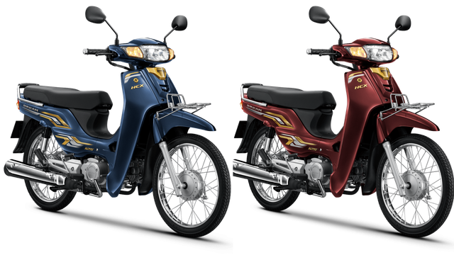 Honda Dream 125 sản xuất tại Campuchia có bản mới, thay tem đổi màn hình- Ảnh 1.